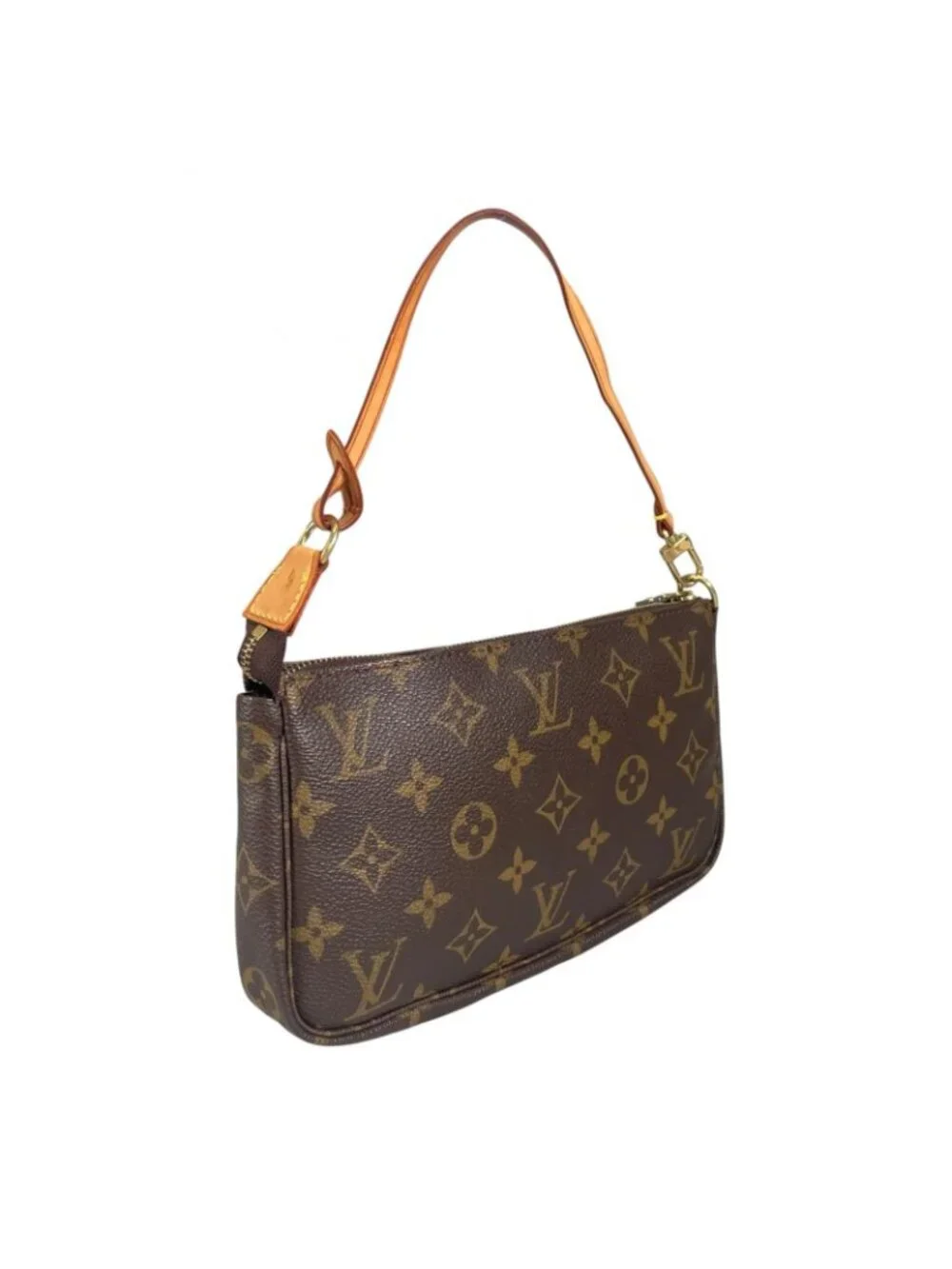 Louis Vuitton Pouch Monogram Canvas Brown